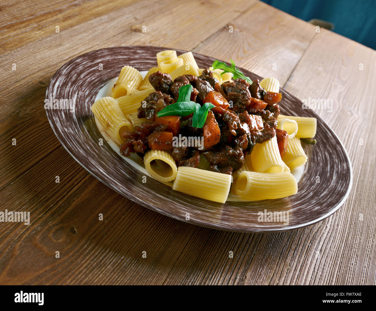 Pasta alla Genovese Neapolitans, the beef sauce Pasta Stock Photo Alamy