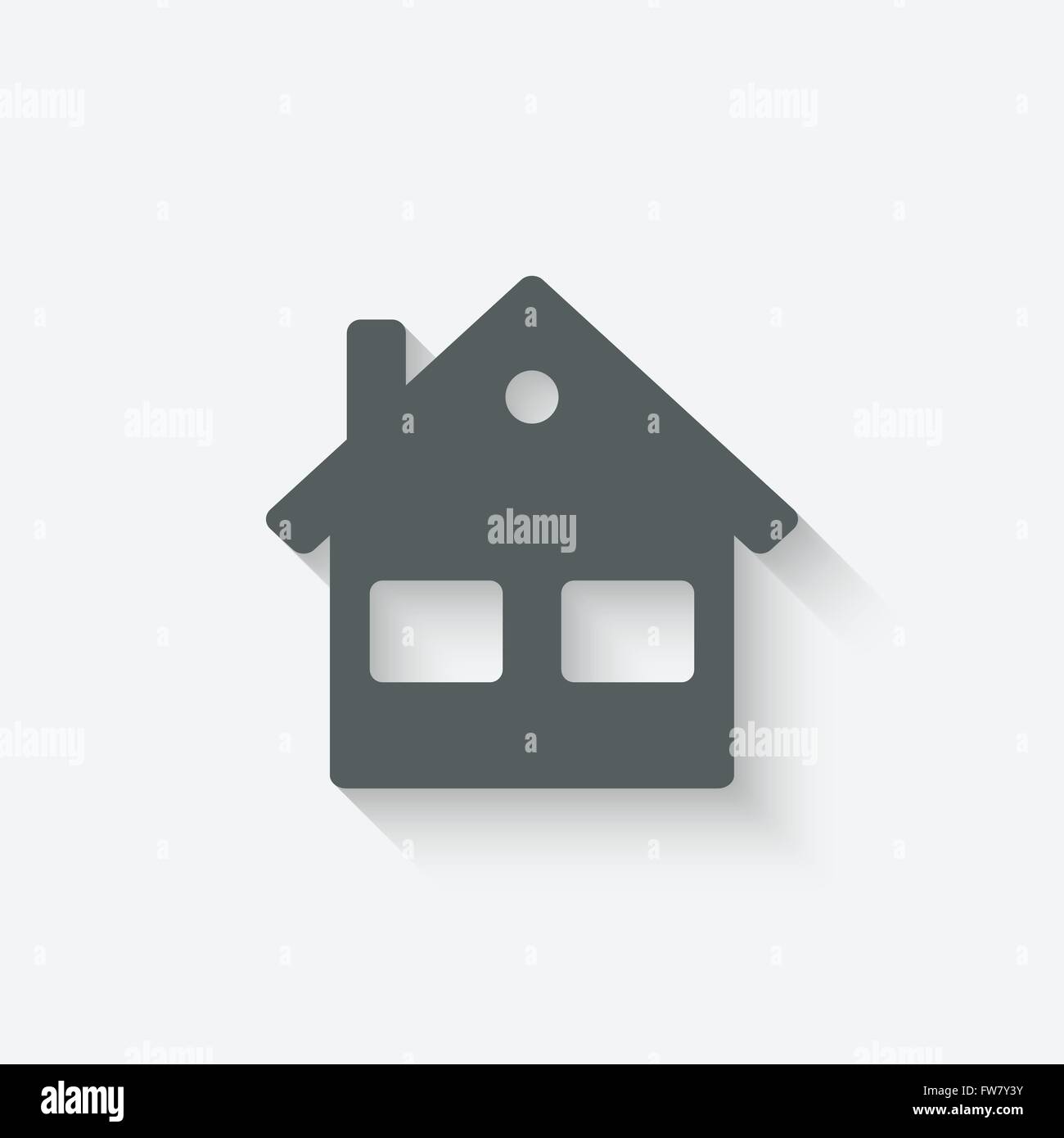Real estate icon Stock Vector Images - Alamy