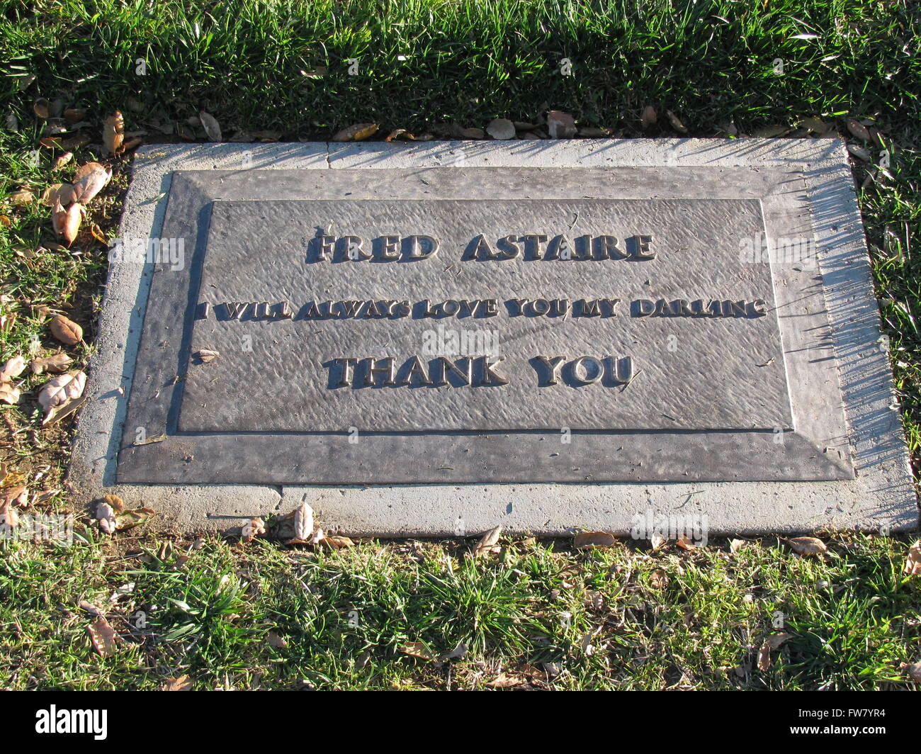 Celebrity final resting places Oakwood Memorial Park. Featuring Fred