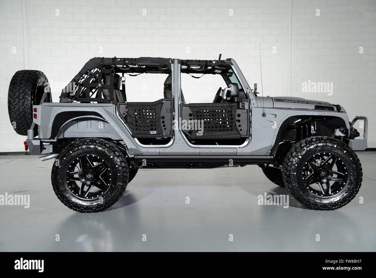 April 1 2016 Custom Jeep Wrangler With Custom Doors And Leather