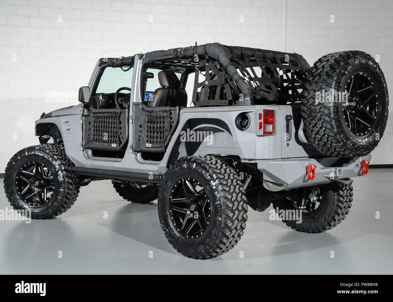 April 1 2016 Custom Jeep Wrangler With Custom Doors And Leather