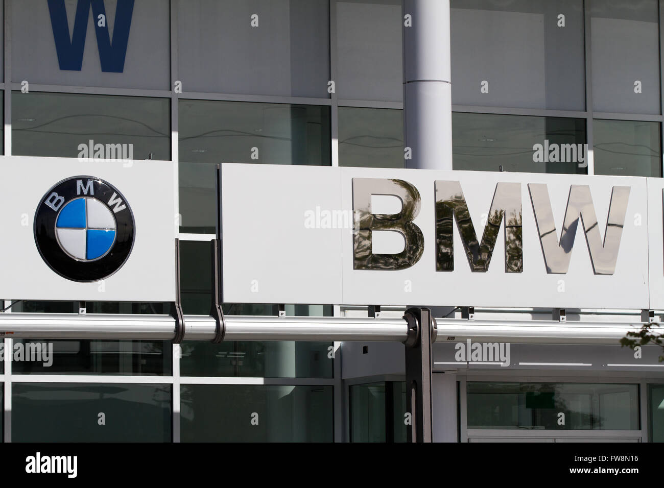 The BMW dealer in Kingston, Ont., on Oct. 1, 2015. Stock Photo