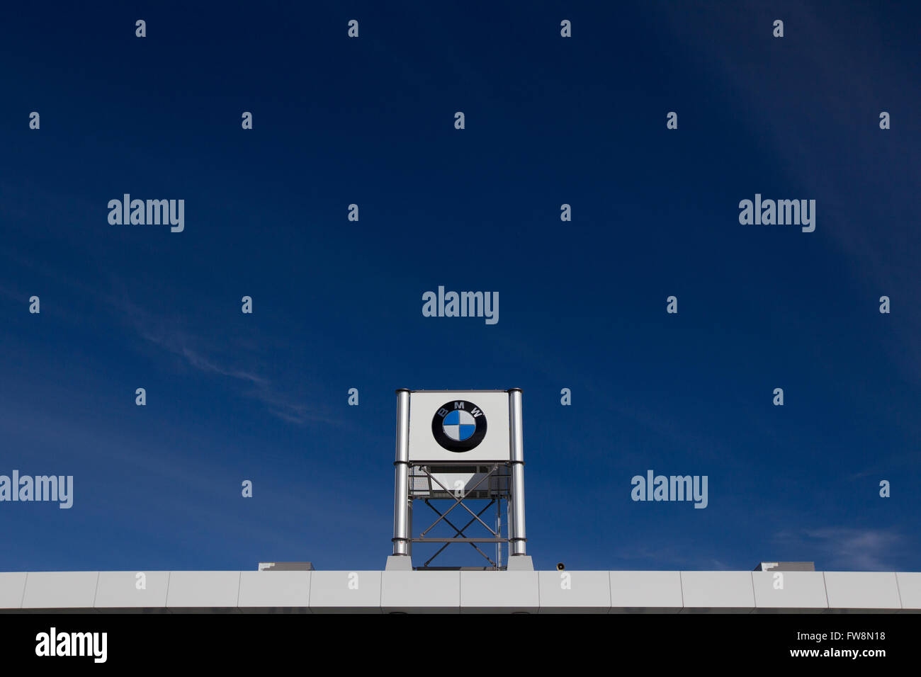 The BMW dealer in Kingston, Ont., on Oct. 1, 2015. Stock Photo