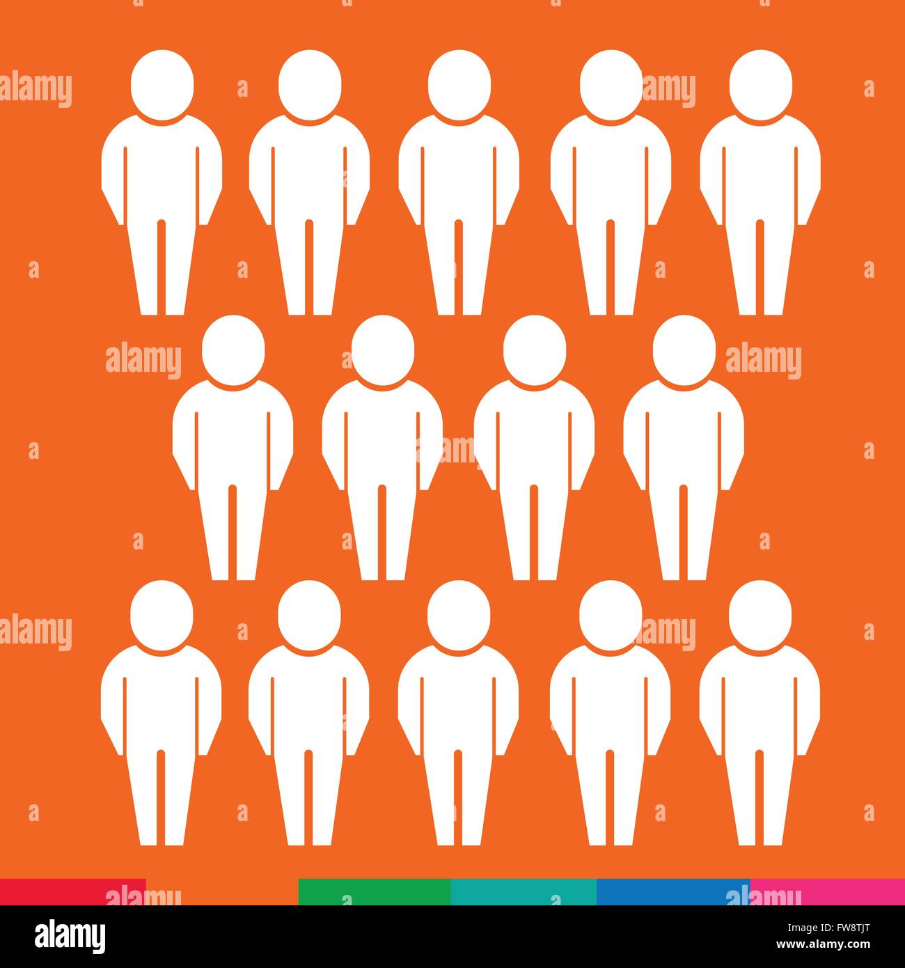 Population People Icon Illustration design Stock Vector Image & Art - Alamy