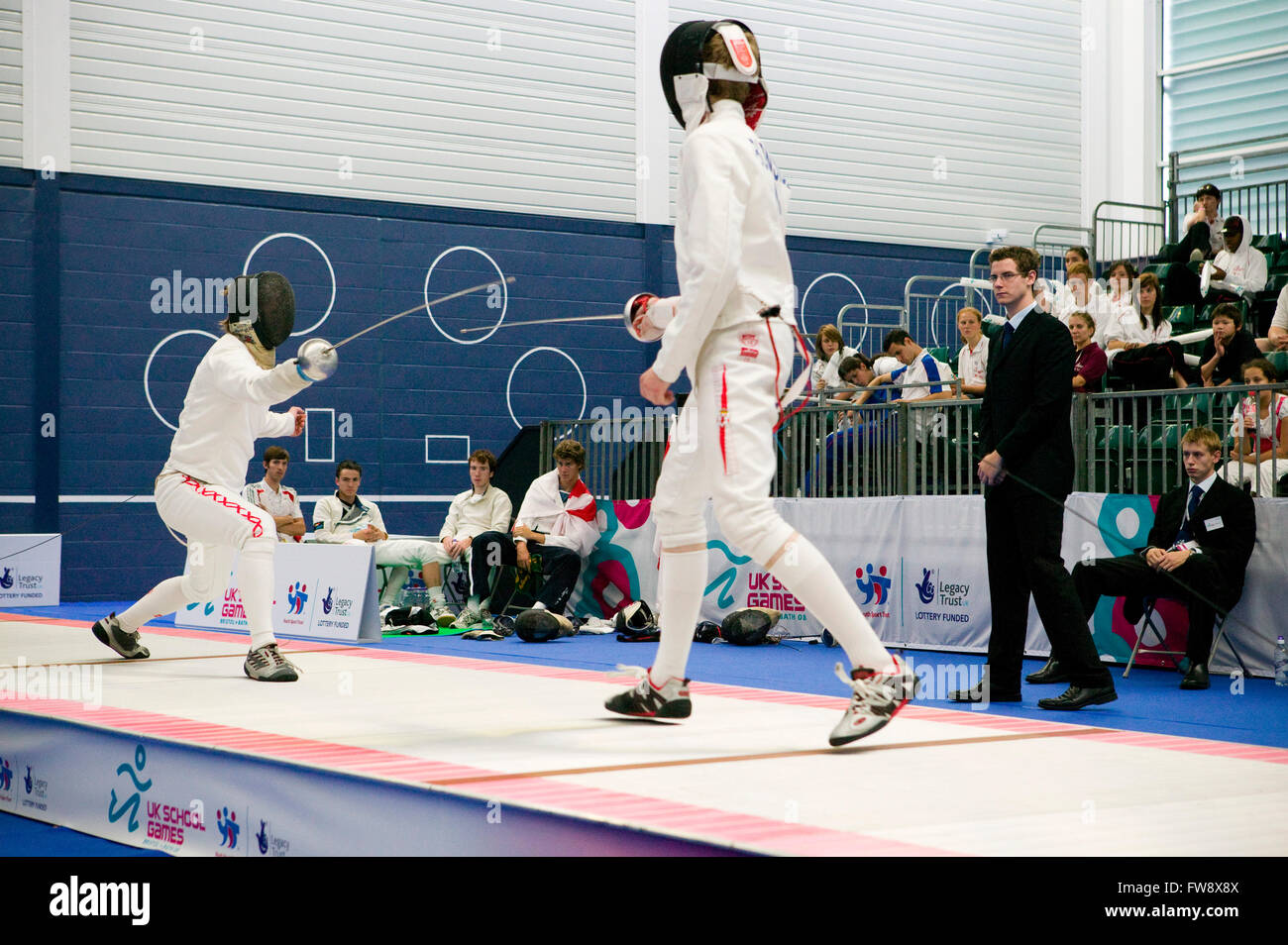 Fencing match hires stock photography and images Alamy
