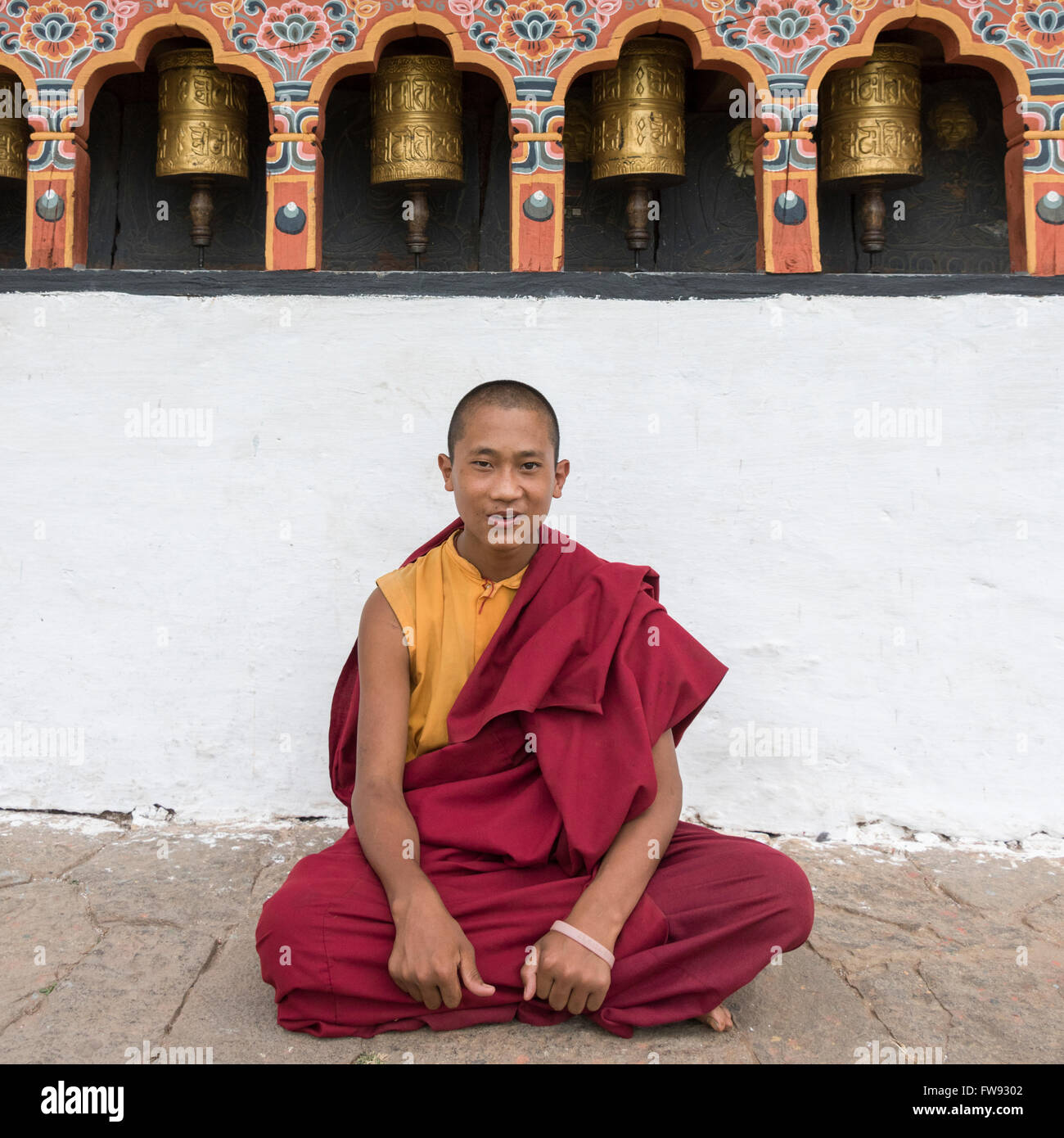 Punakha, Bhutan Stock Photo