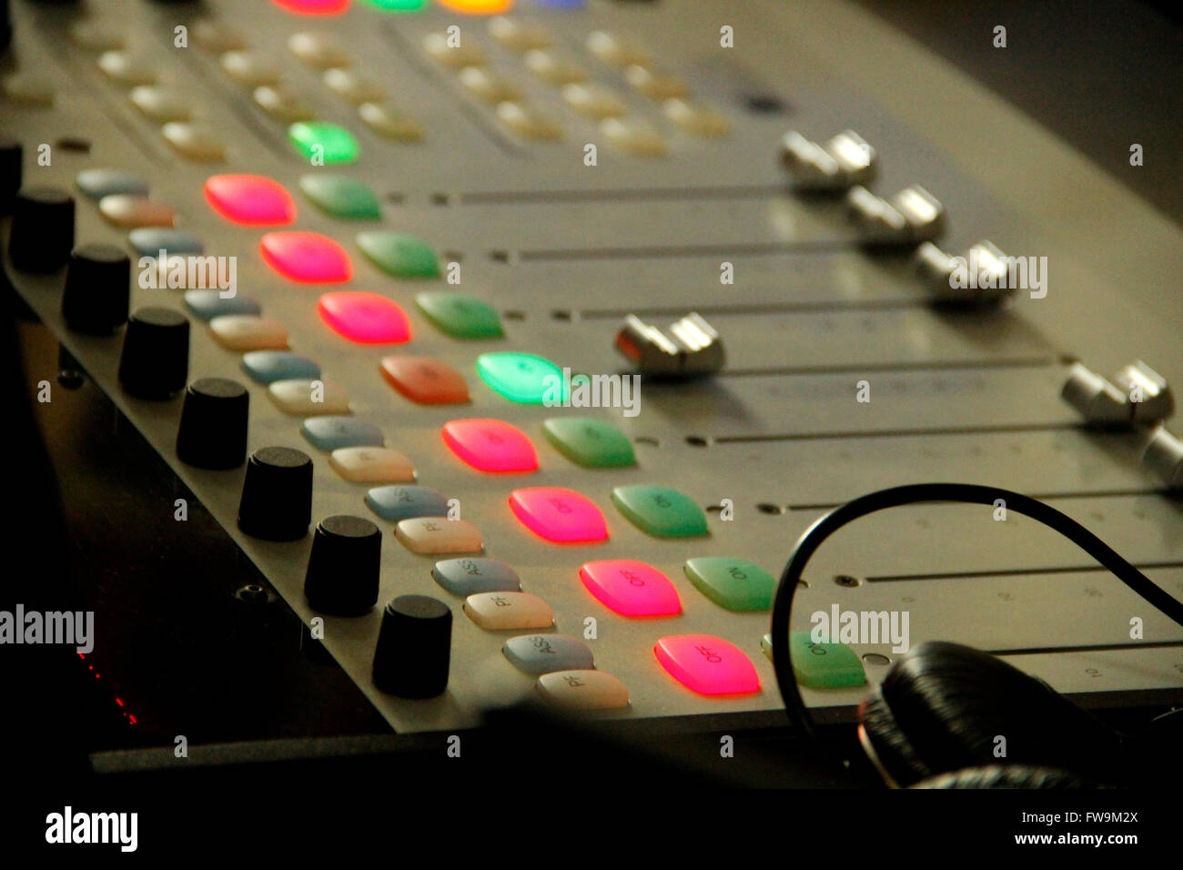 Radio station transmitter Stock Photo Alamy