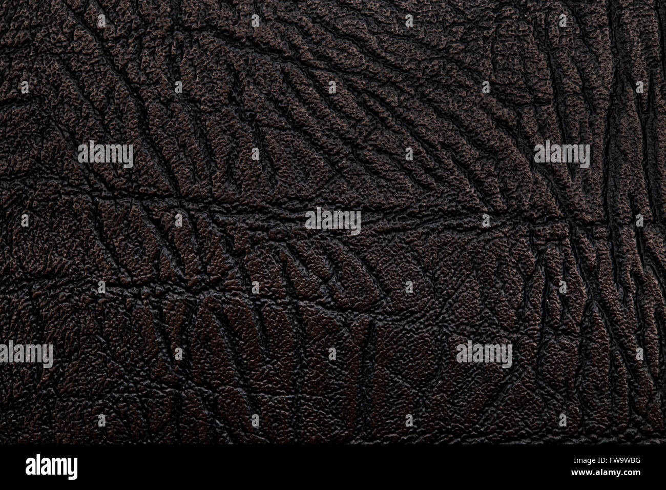 brown leather texture background, close-up photo Stock Photo