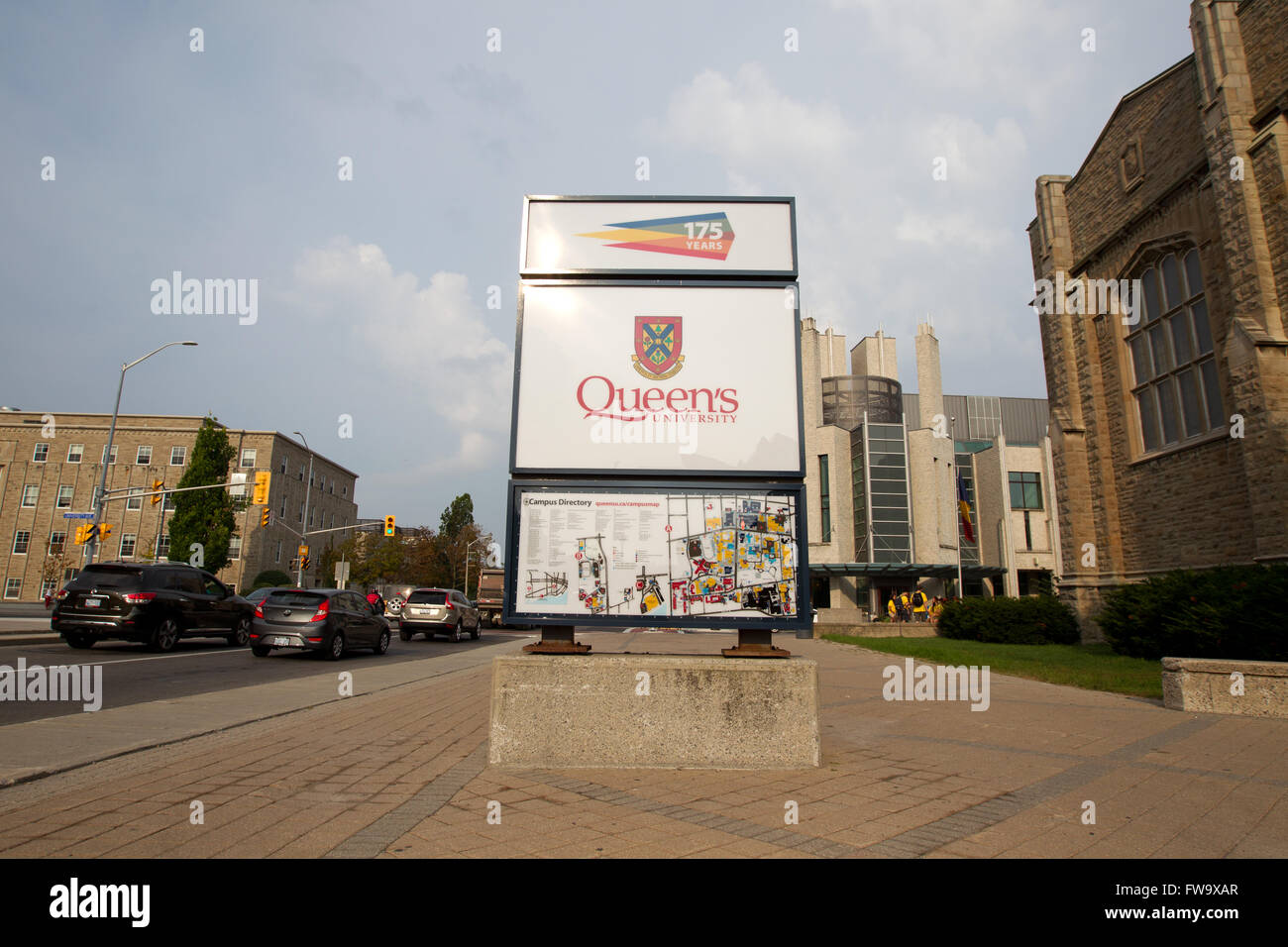 Queen's University in Kingston, Ont., on Sept. 3, 2015. Stock Photo