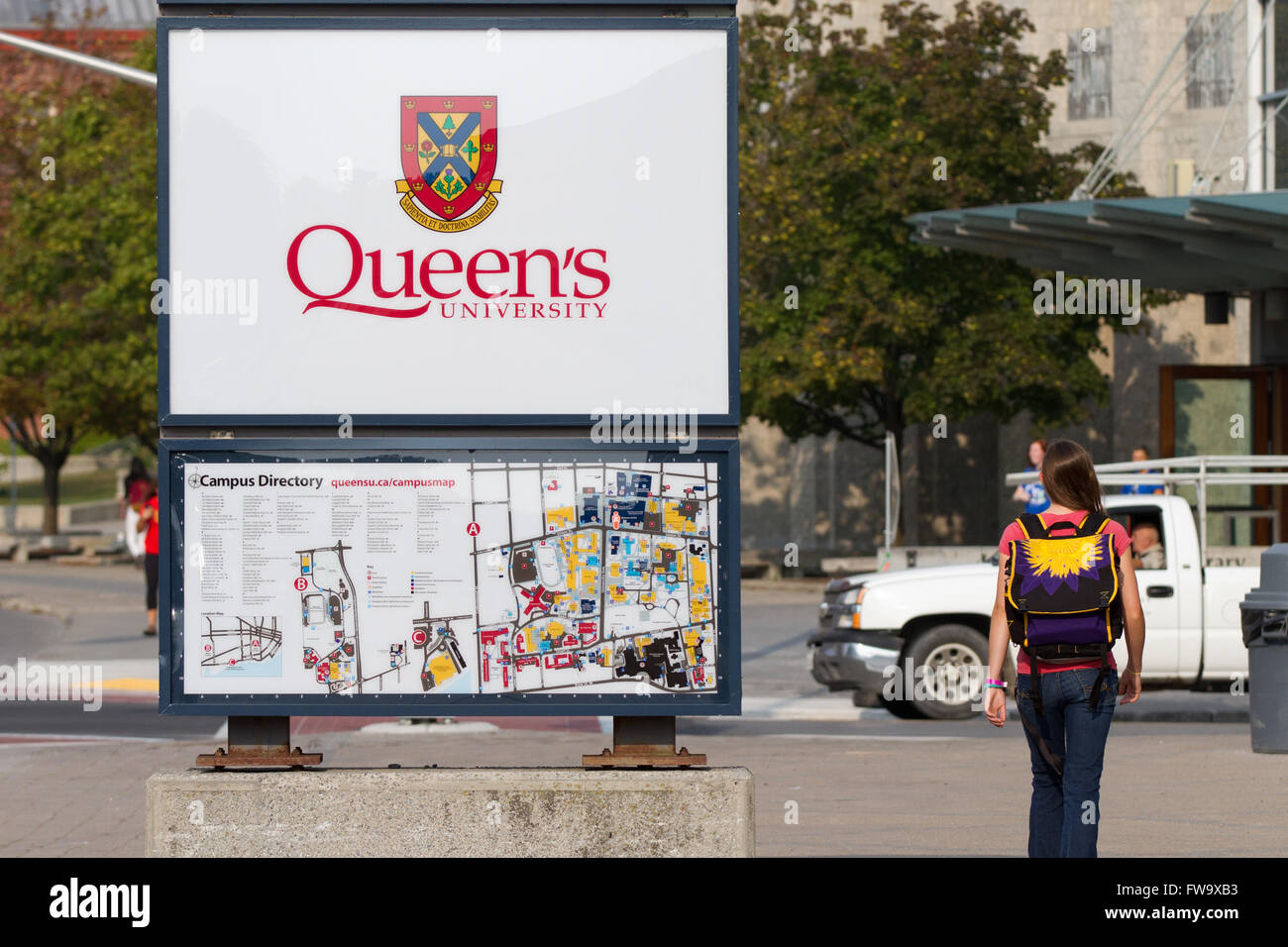 Queen's University in Kingston, Ont., on Sept. 3, 2015. Stock Photo