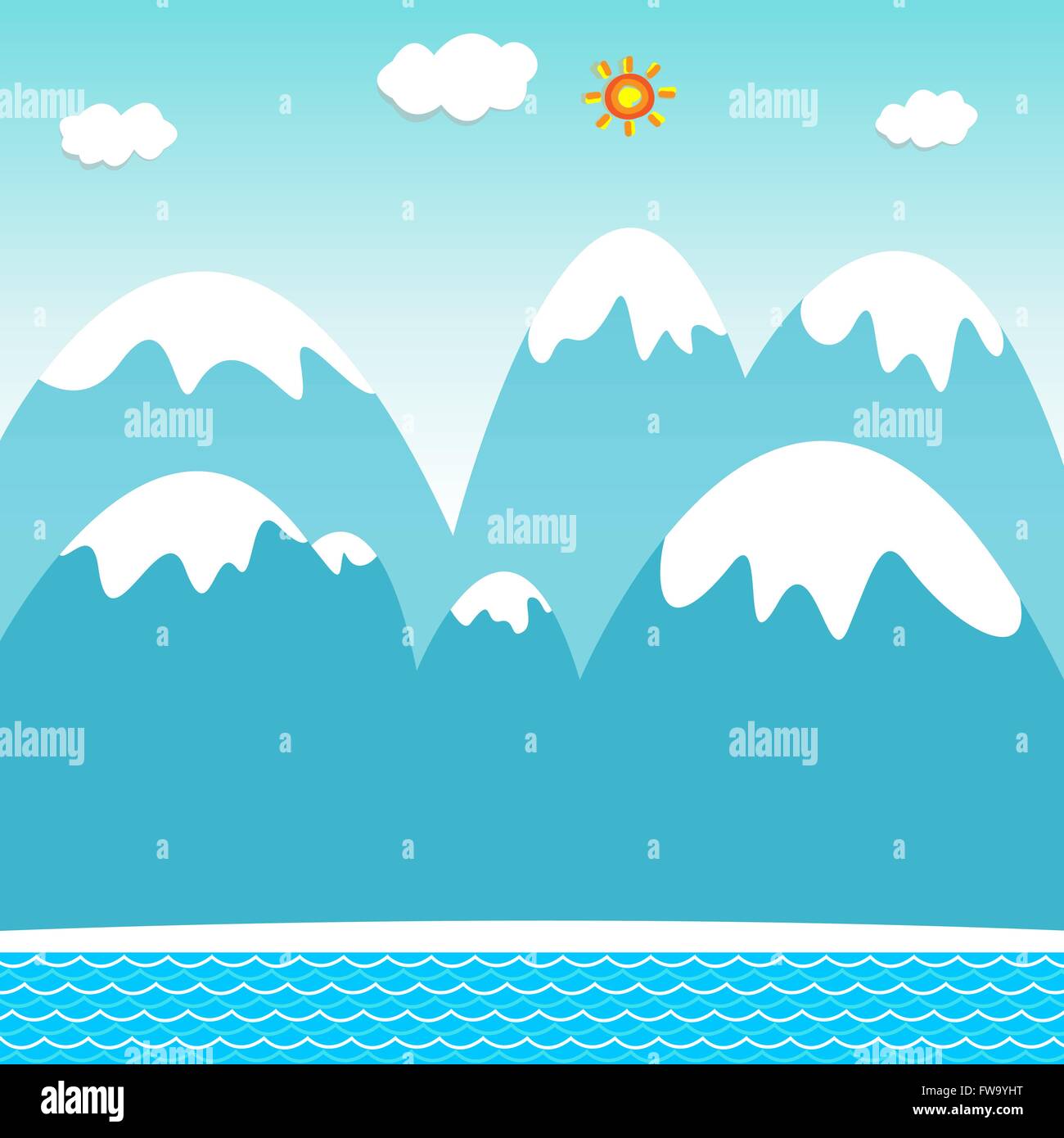 Coast stock vector images alamy