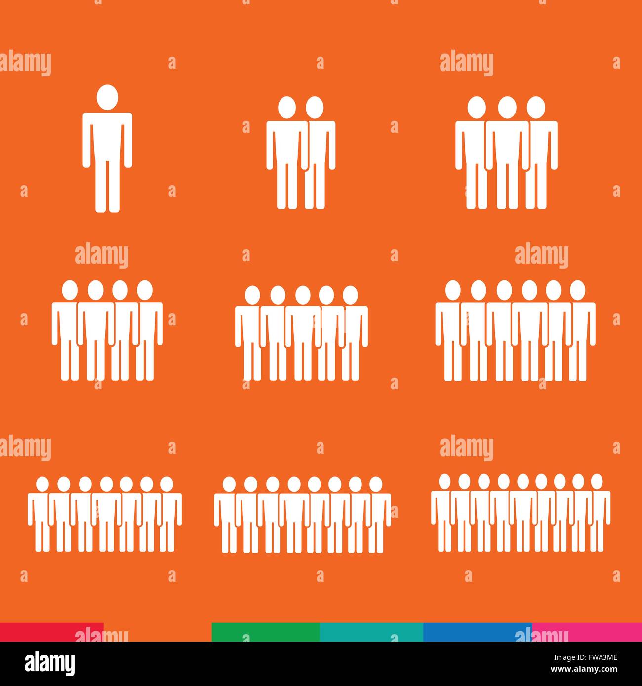 Population People Icon Illustration design Stock Vector Image & Art - Alamy