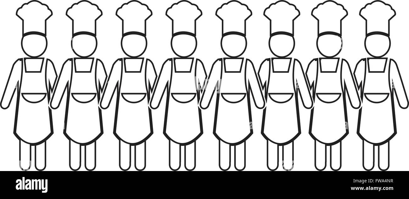 Cooking Chef people Icon Illustration design Stock Vector Image & Art ...