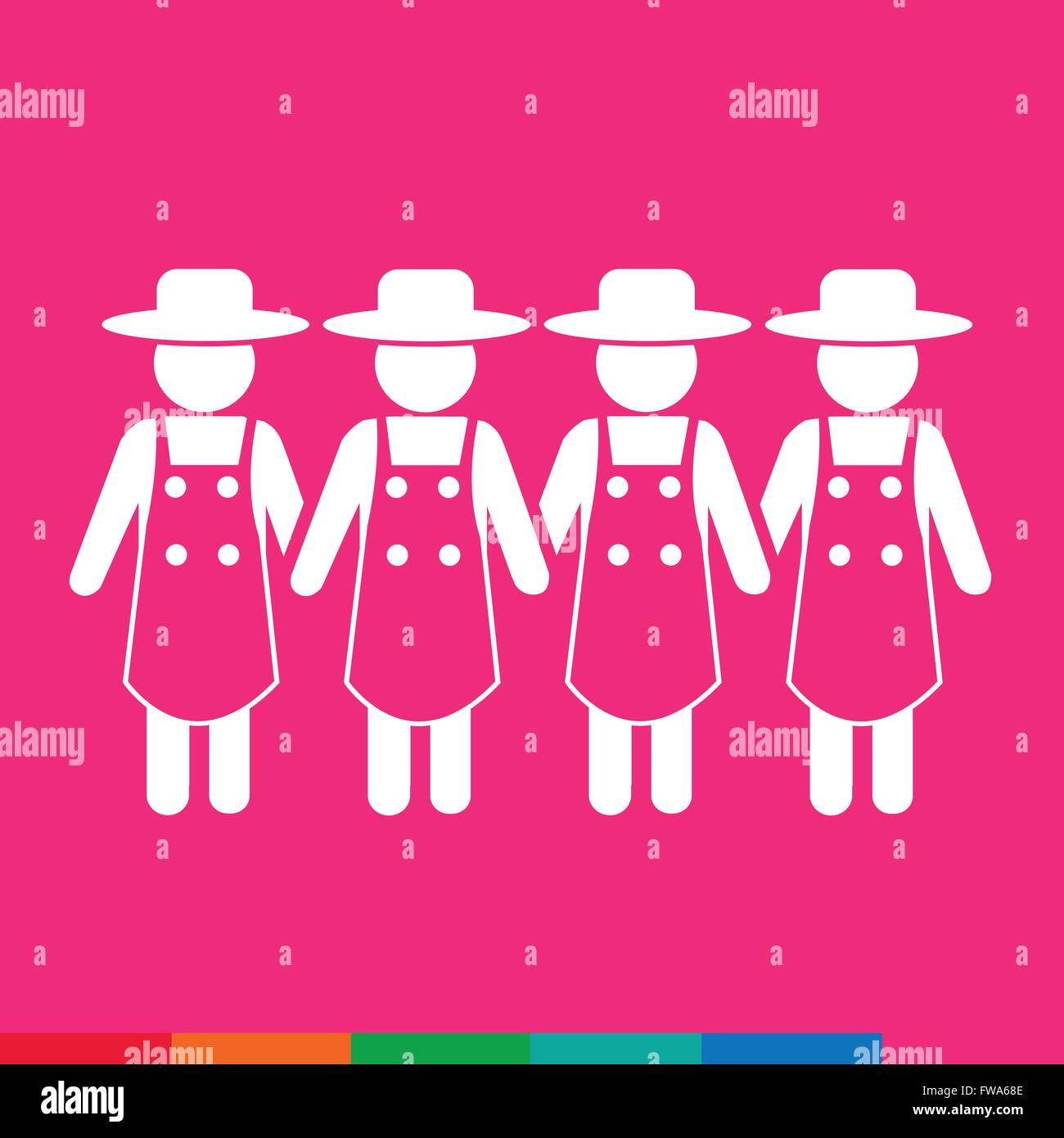 Farmer Icon Illustration design Stock Vector Image & Art - Alamy