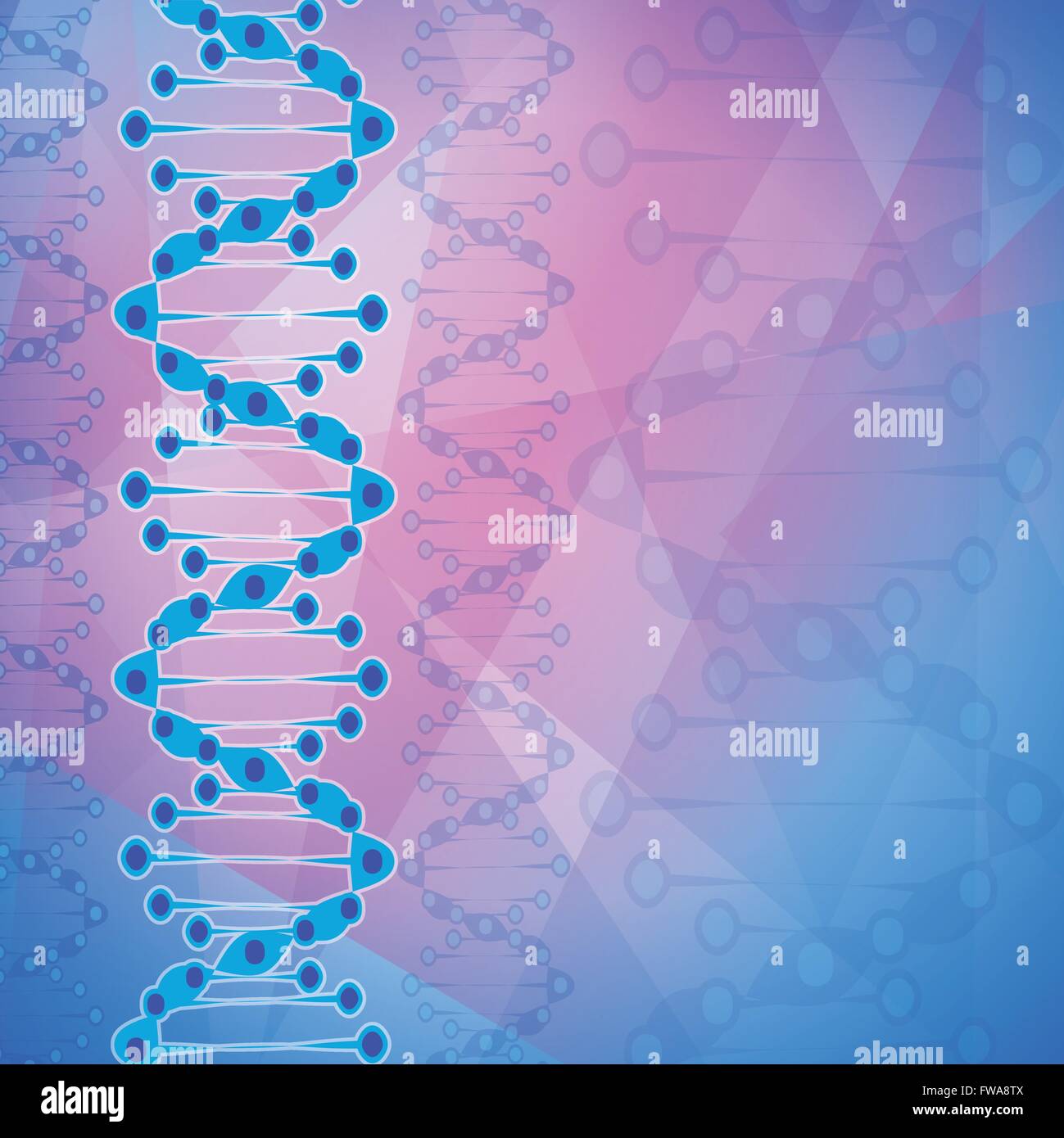 Abstract molecules medical background Stock Vector Image & Art - Alamy