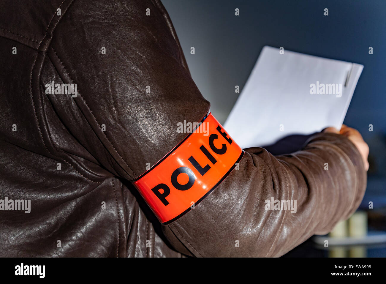 Police armband photography images Alamy hi-res - and stock