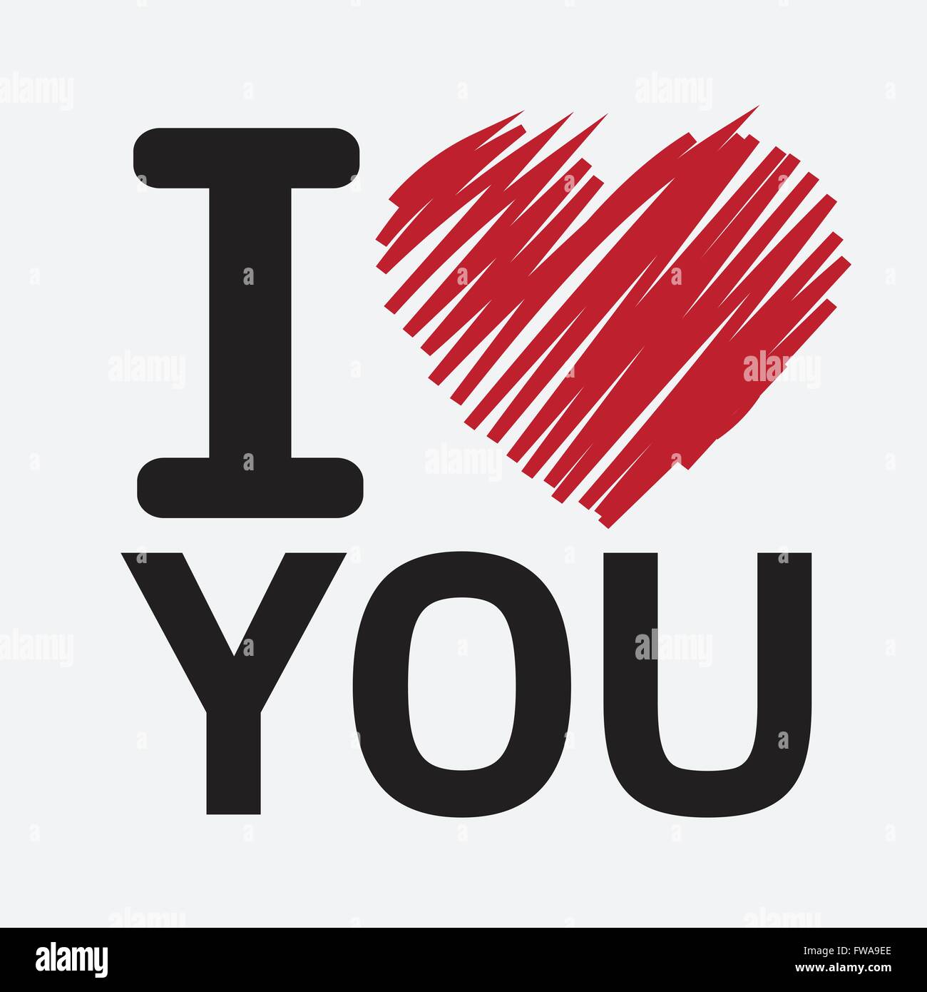 I Love You Stock Vector Image And Art Alamy