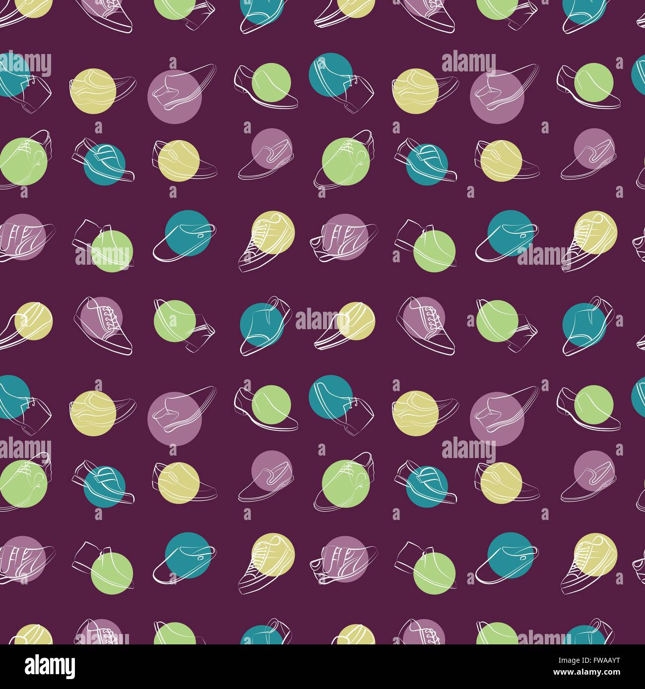 Vector seamless pattern of variety men shoes Stock Vector Image & Art ...