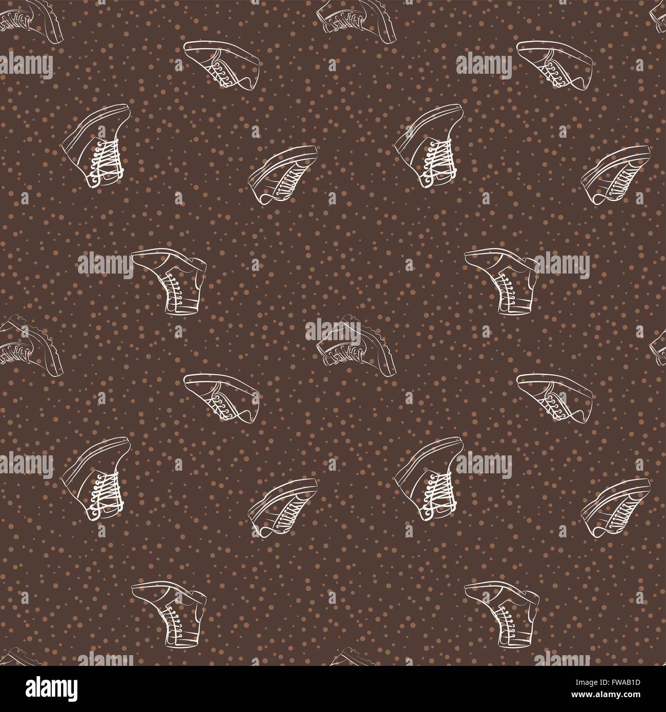 Vector seamless pattern of variety men shoes Stock Vector Image & Art ...