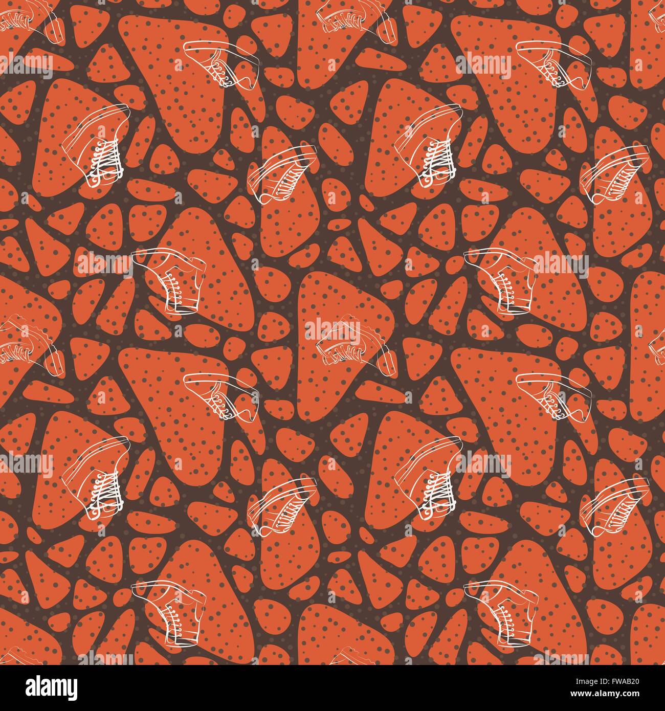 Vector seamless pattern of variety men shoes Stock Vector Image & Art ...