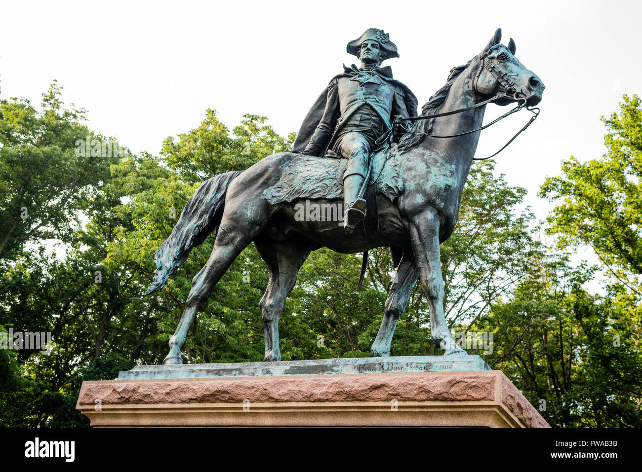Man on horse statue in hires stock photography and images Alamy