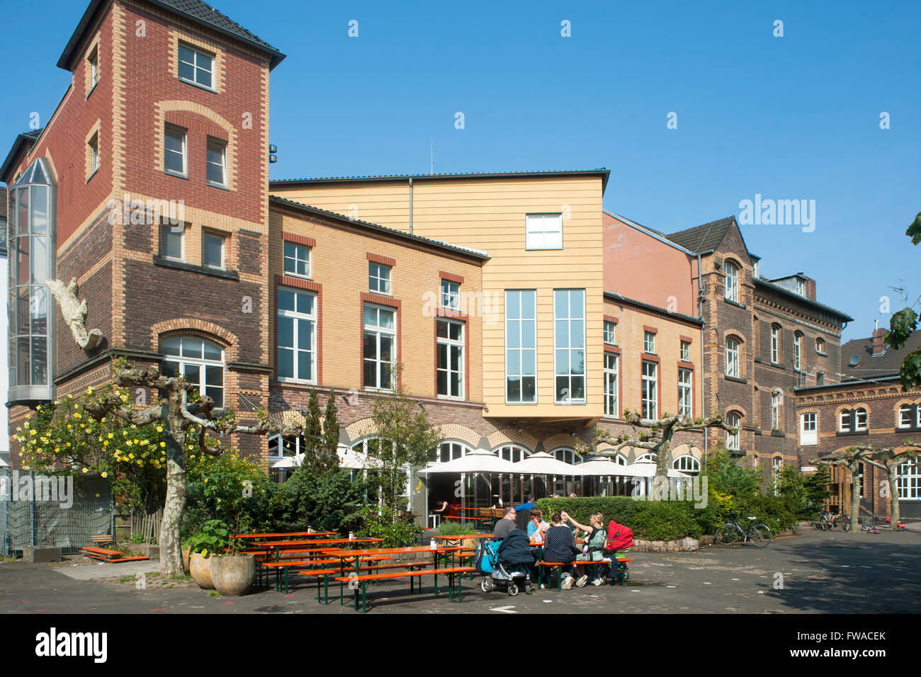 Köln, Neustadt-Nord, Bürgerzentrum Alte Feuerwache im Agnesviertel Stock Photo