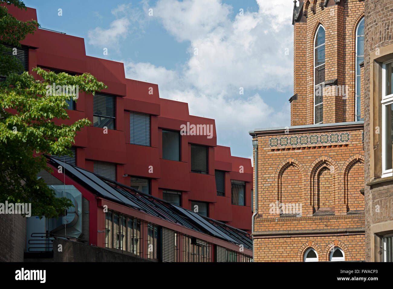 Köln, Altstadt-Nord, Im Krahnenhof, Hochschule für Musik und Tanz Stock Photo