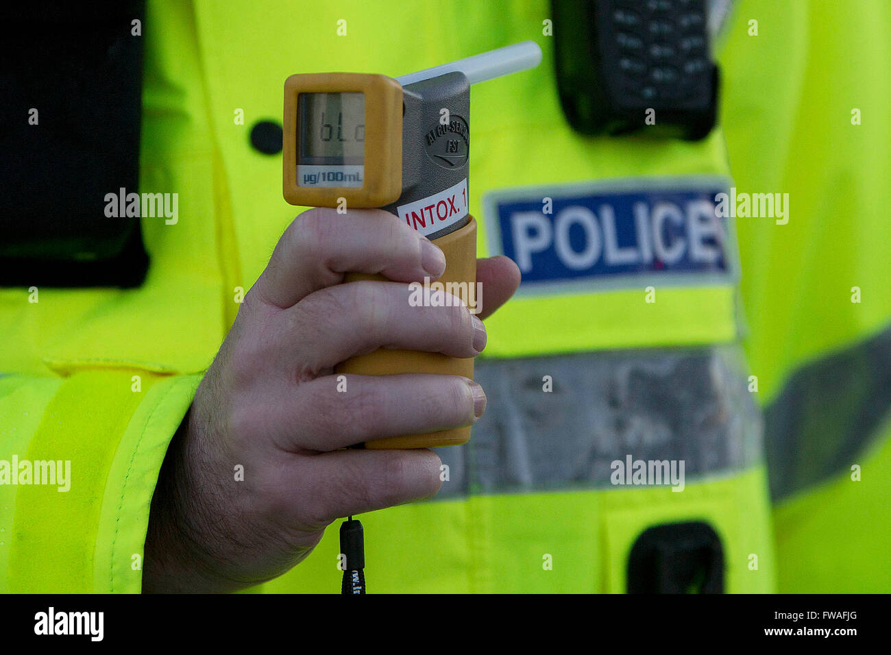 Breath Test Alcohol Police High Resolution Stock Photography and Images