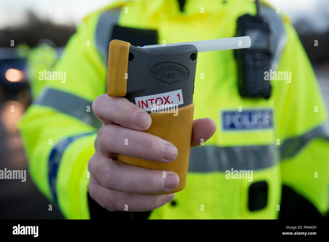 Police Breathalyzer Test High Resolution Stock Photography and Images
