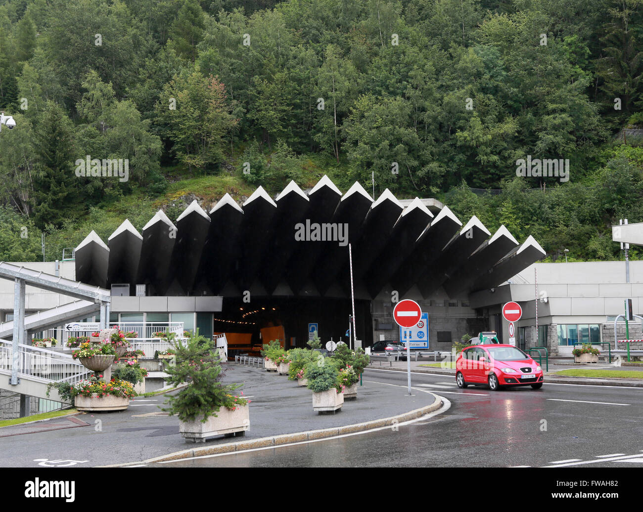 The Mont Blanc Tunnel is a highway tunnel in Europe, under the Mont