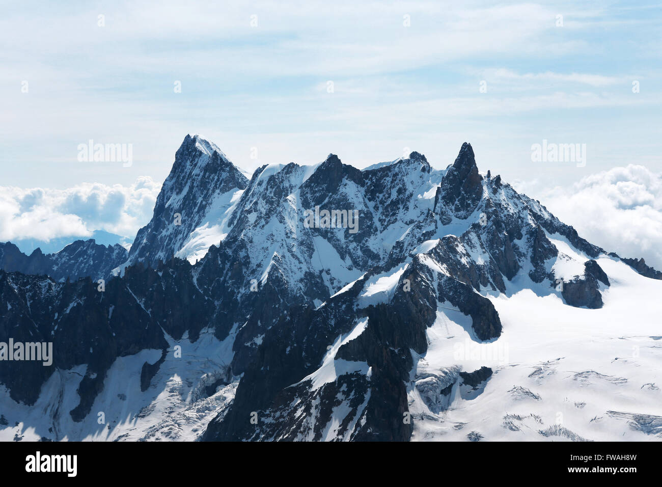 Aiguille du midi glass hi-res stock photography and images - Alamy