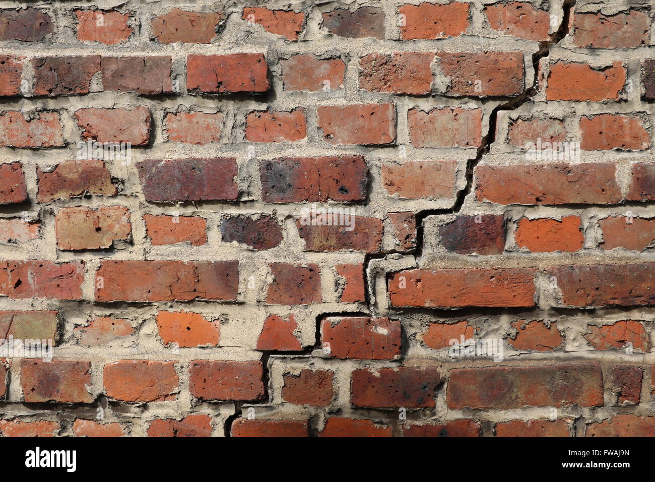 Close up of an old vintage red brick wall Stock Photo - Alamy