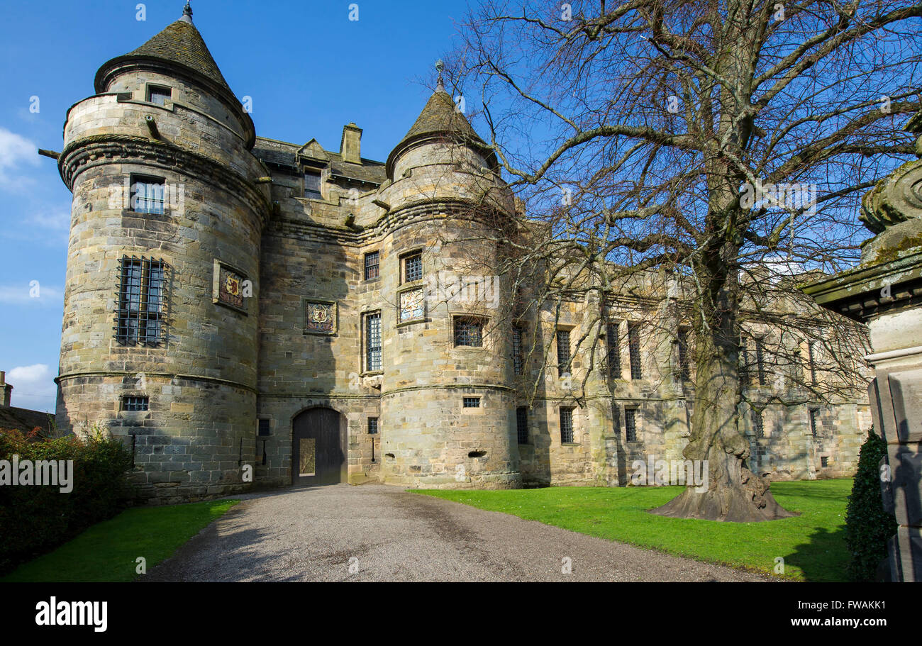 03/04/2016, Falkland Palace,  Fife, Scotland, uk. Stock Photo