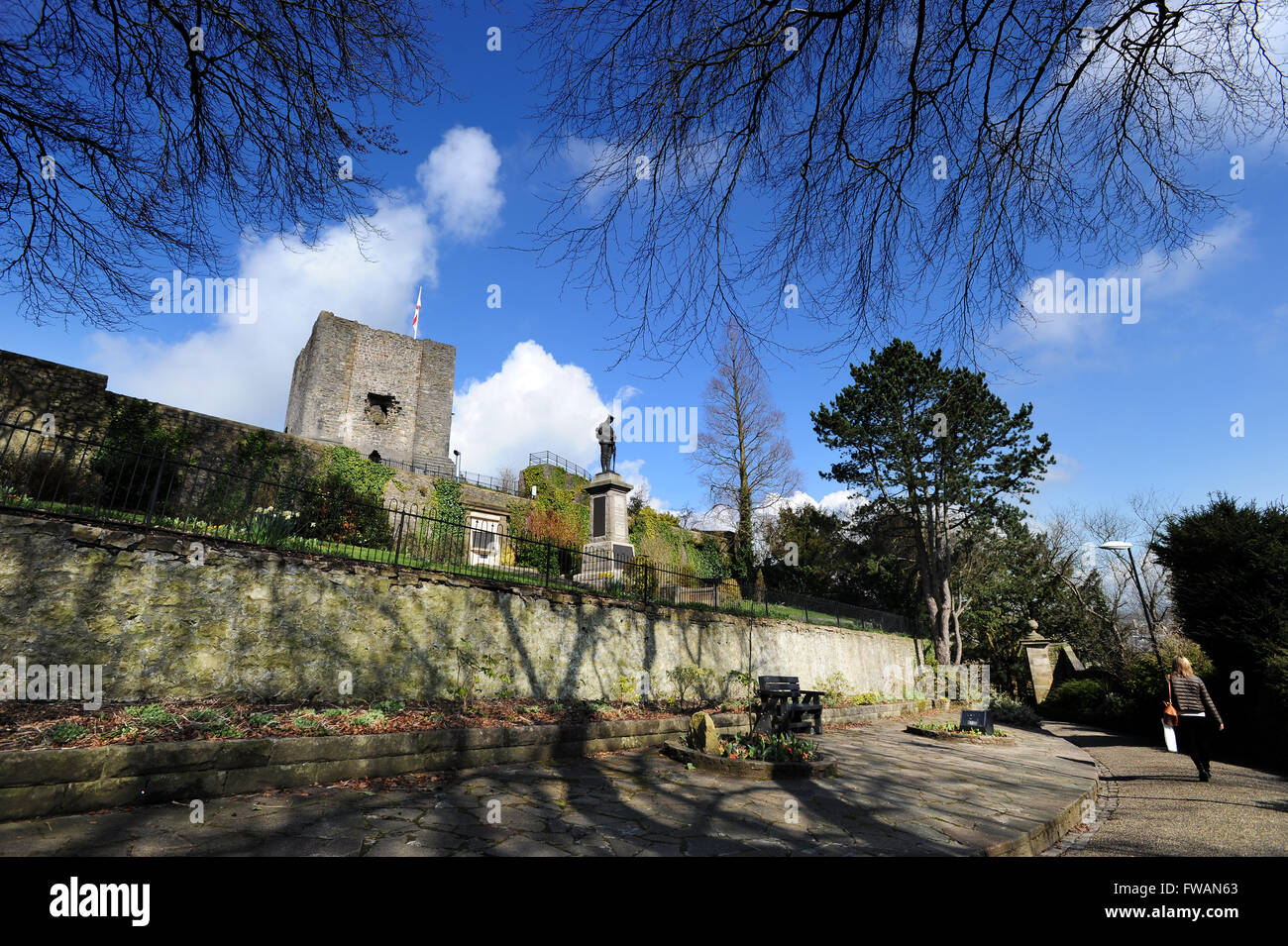 Clitheroe Castle, Clitheroe, Lancashire. Picture by Paul Heyes
