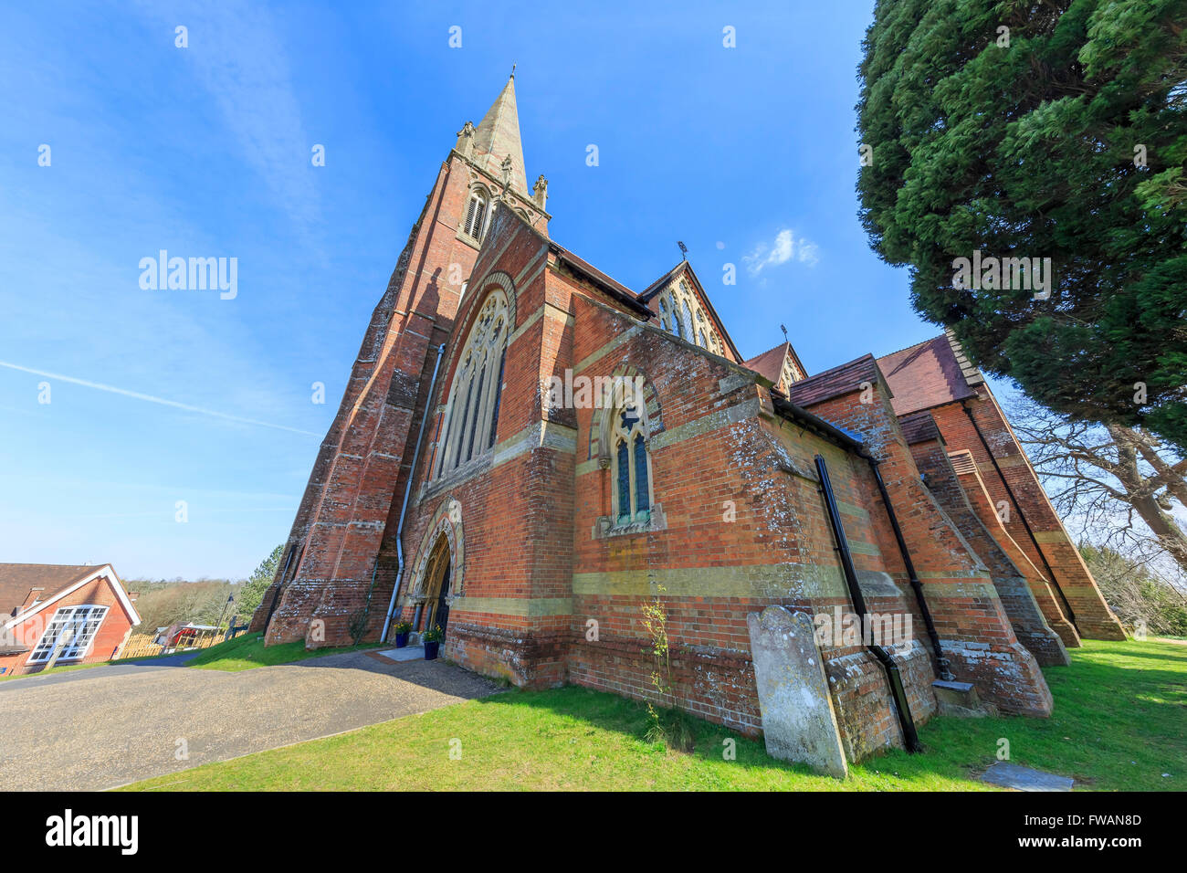 Lyndhurst, APR 2 Traveling in the The church of Saint Michael and all