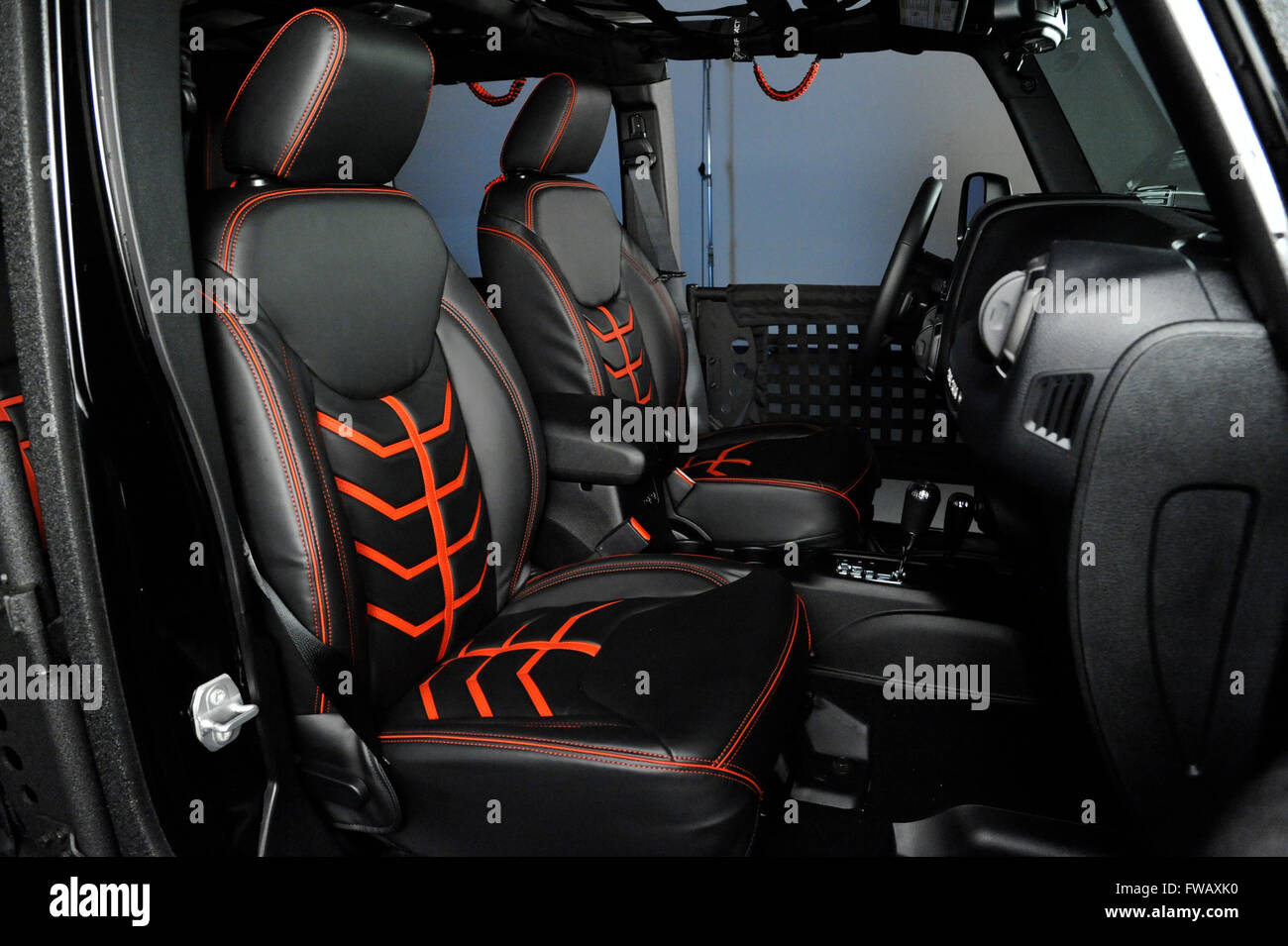 April 1 2016 2016 Jeep Wrangler custom off road vehicle Stock