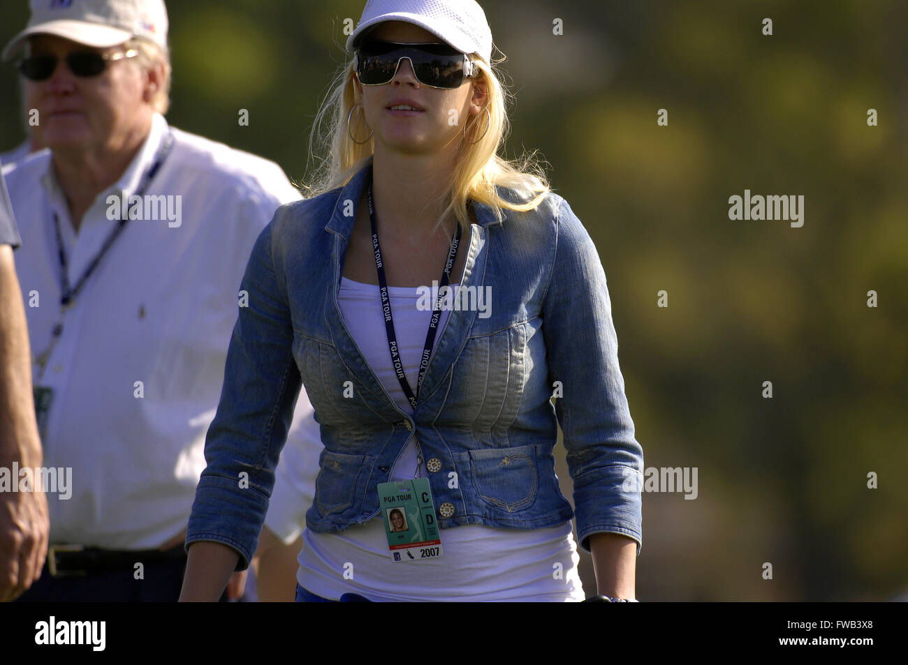 March 15, 2007 - Orlando, FL, United States of America - Tiger Woods' wife Elin Nordegren during the Arnold Palmer Invitational at Bay Hill Club and Lodge on March 15, 2007 in Orlando, Florida...ZUMA Press/Scott A. Miller (Credit Image: © Scott A. Miller via ZUMA Wire) Stock Photo