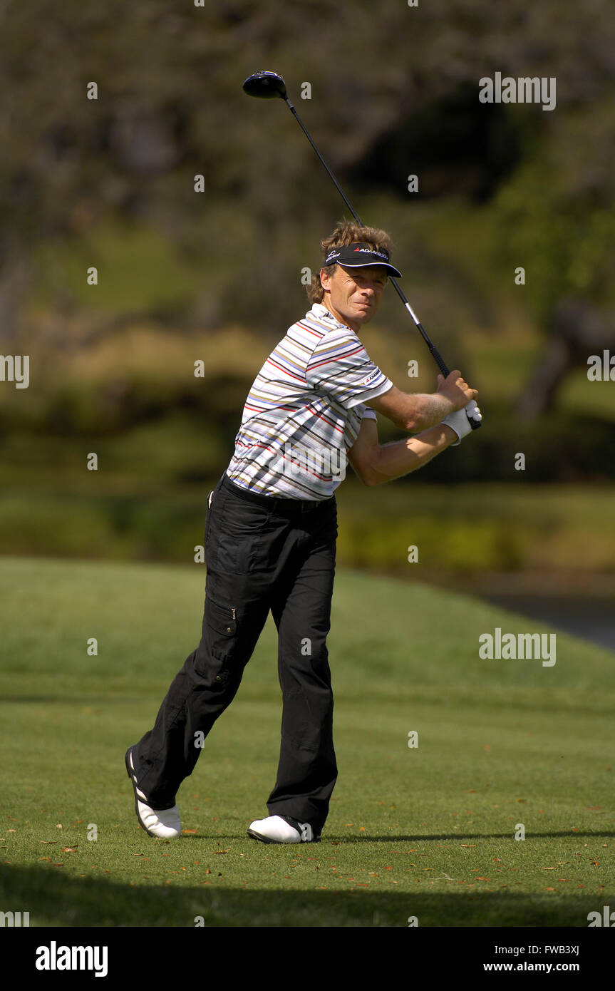 Bernhard Langer On Golf Course High Resolution Stock Photography and ...