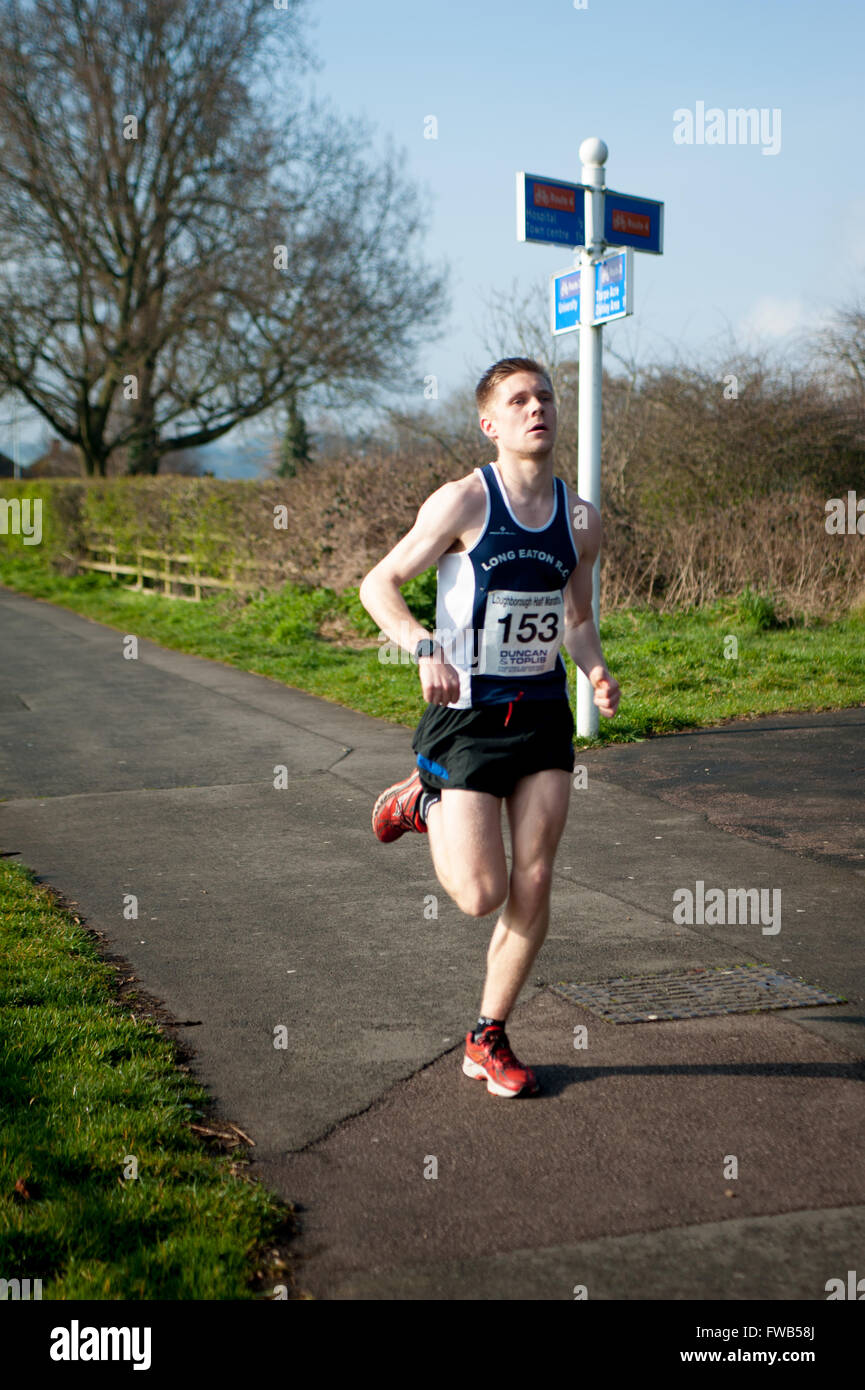 Loughborough Half Marathon April 2016 Stock Photo Alamy