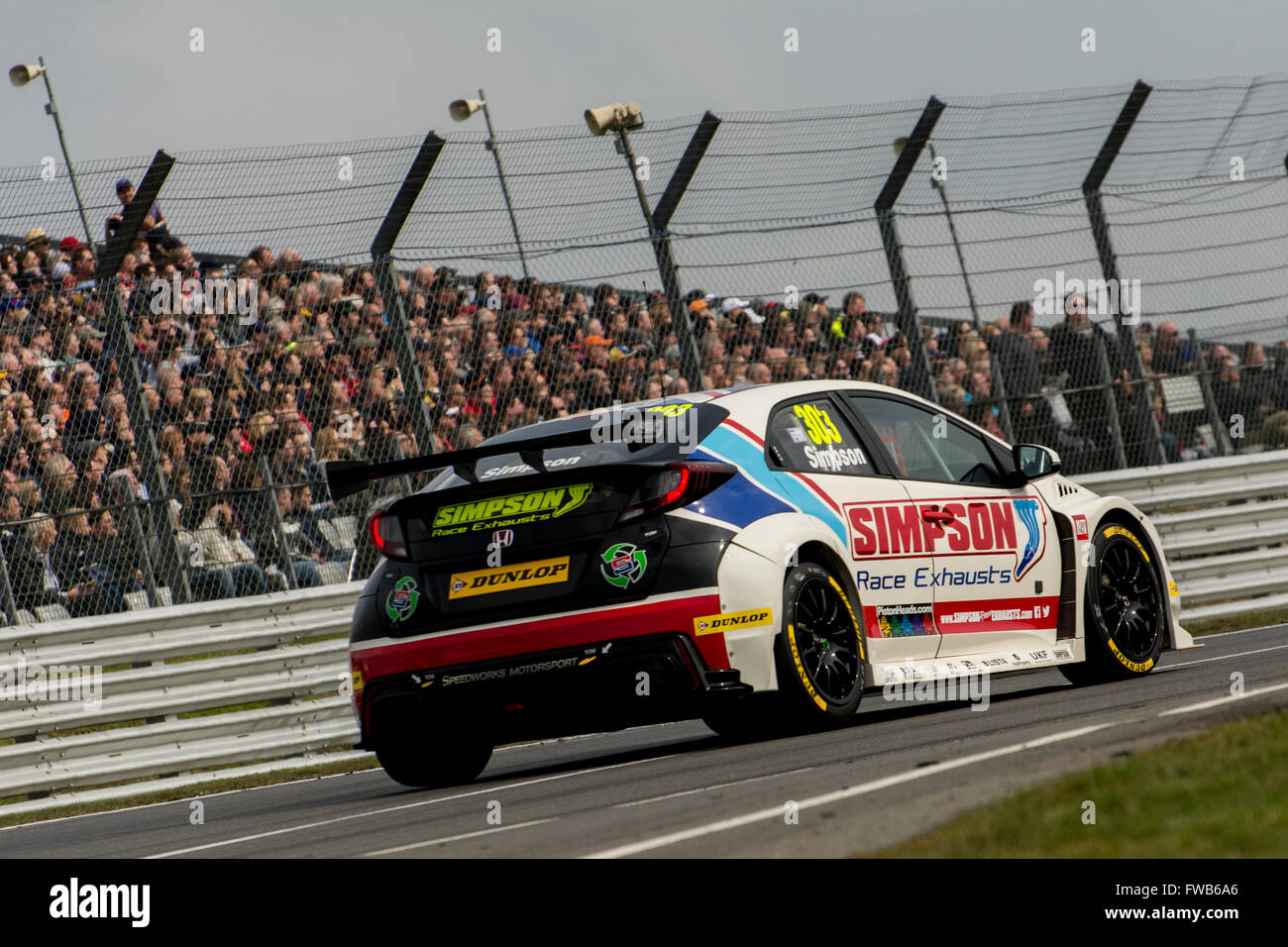 Fawkham, Longfield, UK. 3rd April, 2016. Matt Simpson and Speedworks