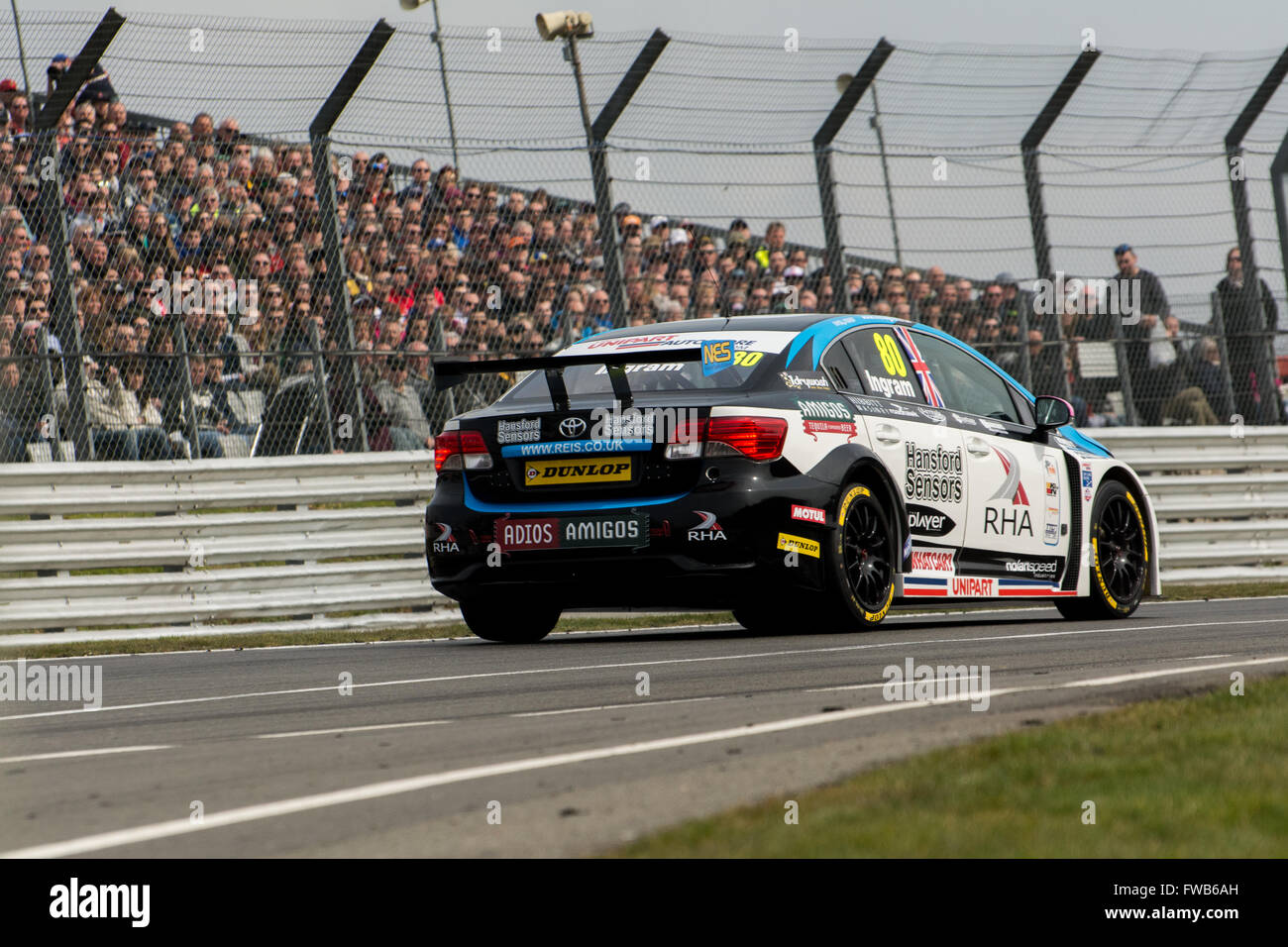 Fawkham, Longfield, UK. 3rd April, 2016. Tom Ingram and Speedworks