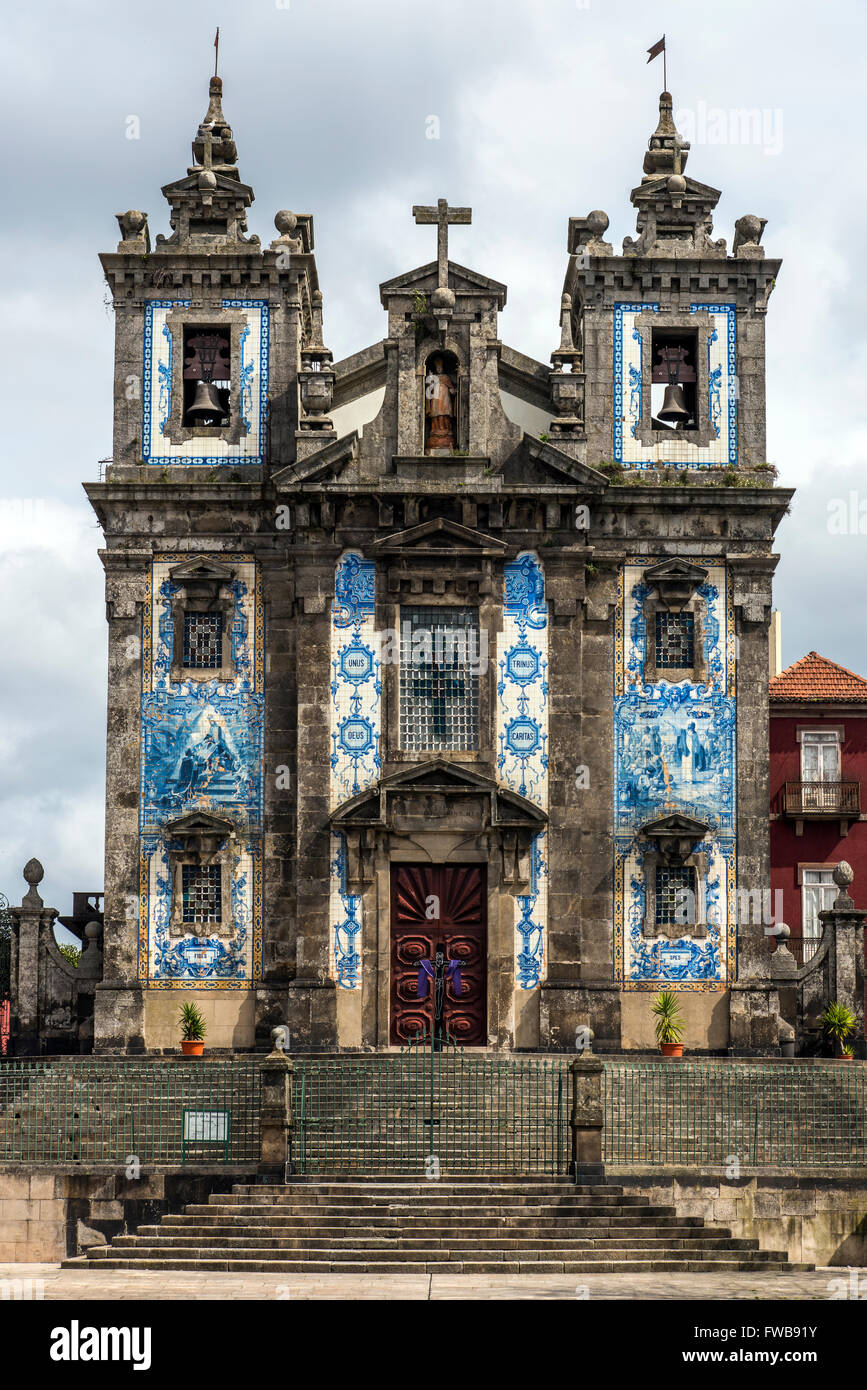 Church of Saint Ildefonso or Igreja de Santo Ildefonso, Porto, Portugal  Stock Photo - Alamy