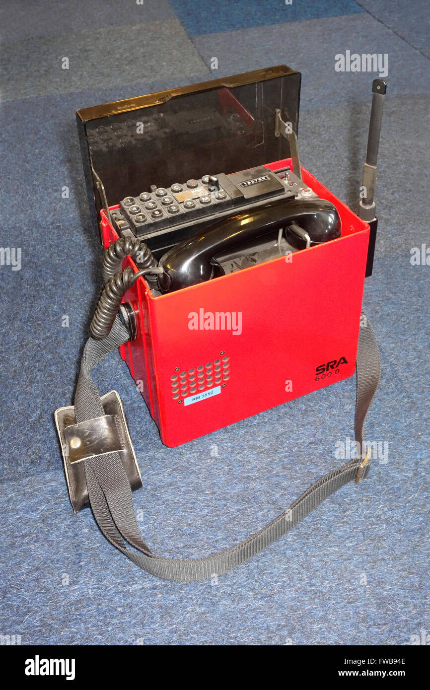 Early Swedish make cell phone model SRA 600D from 1976 Stock Photo Alamy