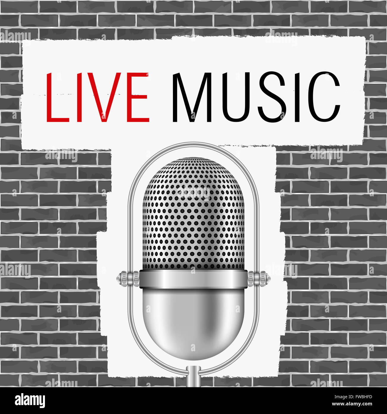 Live Music Banner Stock Photo Alamy live-music-banner-stock-photo-alamy