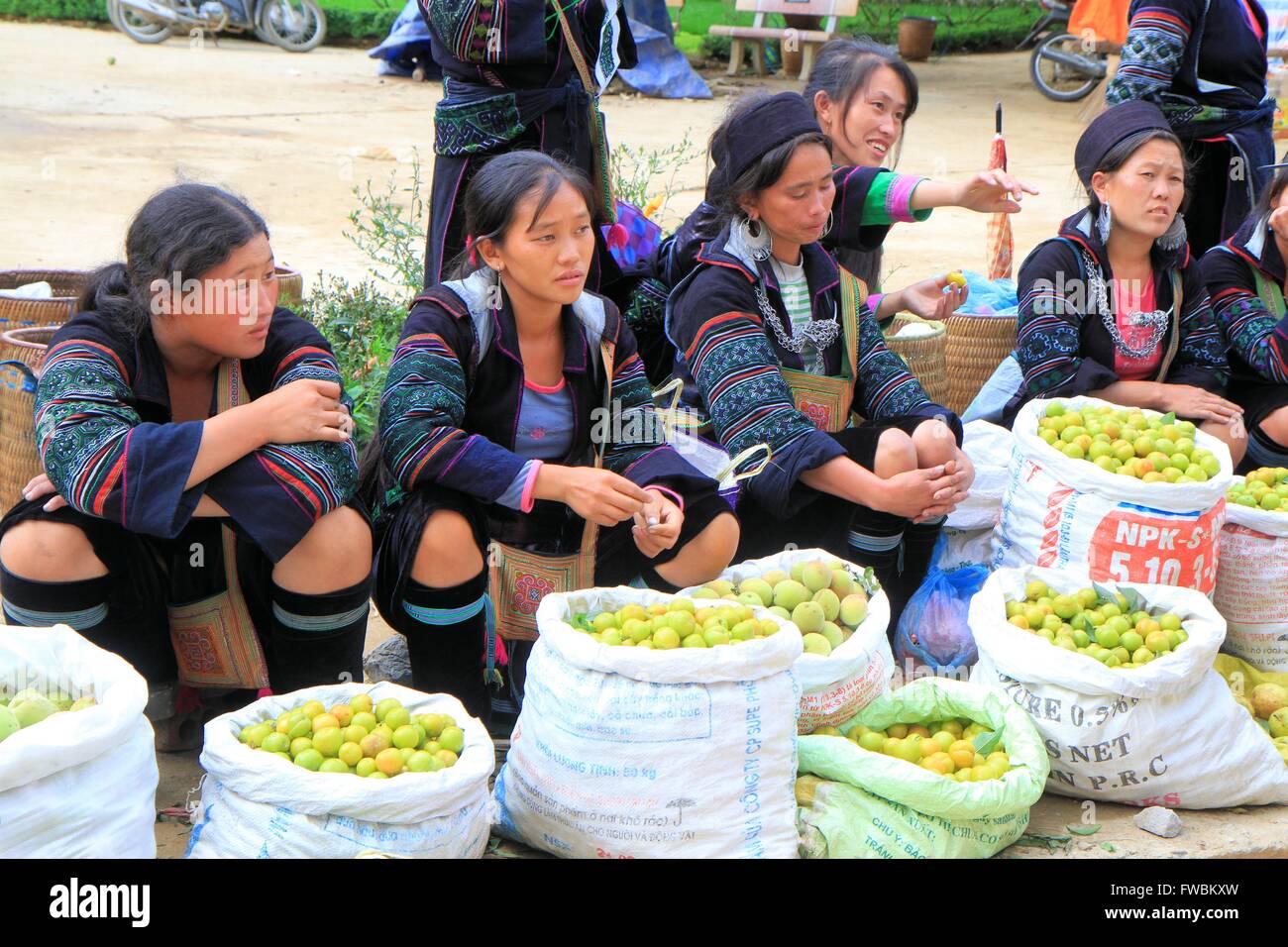 Vietnam hill tribe dao hi-res stock photography and images - Alamy