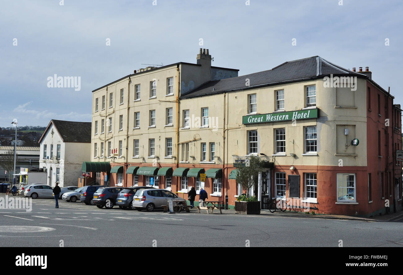 Great Western Hotel near St David's railway station, Exeter, Devon