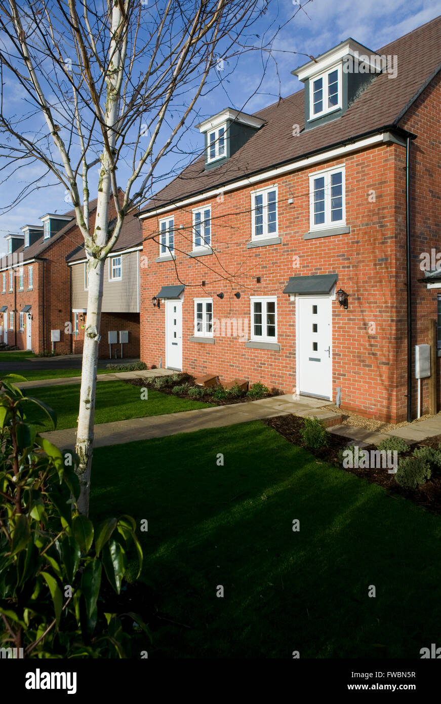 General View of David Wilson homes development at Bramley Fields