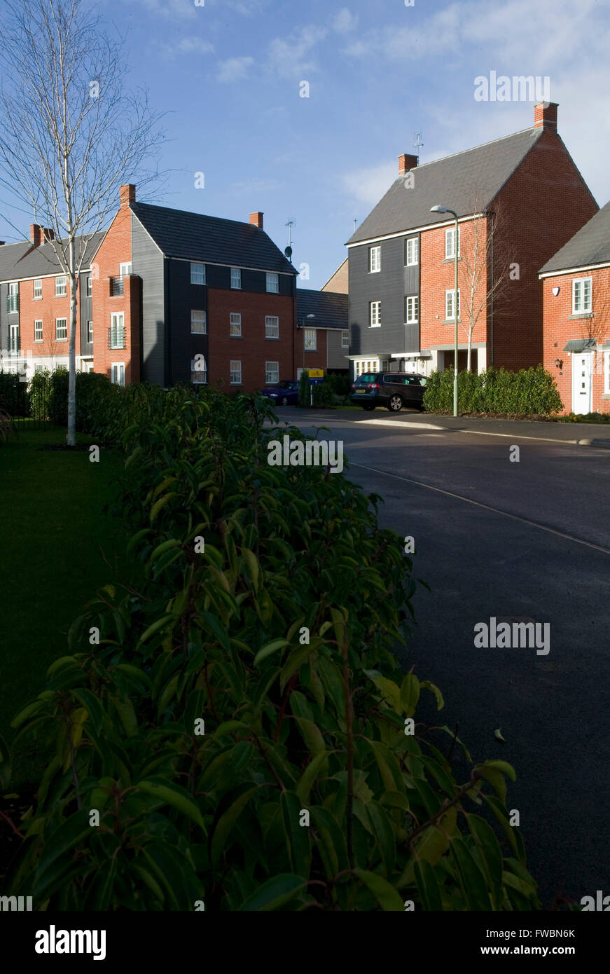 General View of David Wilson homes development at Bramley Fields