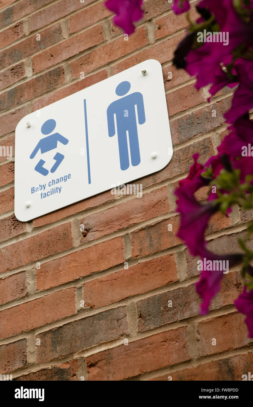 Public convenience in a town centre hires stock photography and images