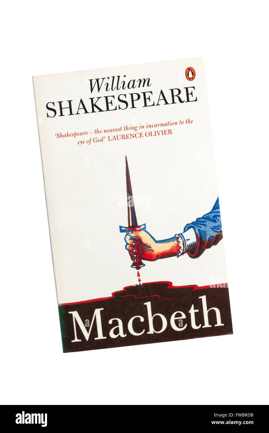 The Penguin edition of Macbeth by William Shakespeare. Stock Photo